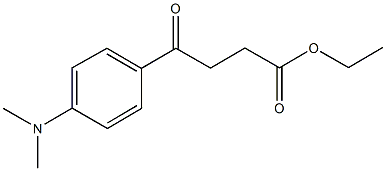 ETHYL 4-[4-(N,N-DIMETHYLAMINO)PHENYL]-4-OXOBUTANOATE Structural