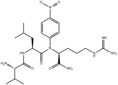 DL-VAL-LEU-ARG P-NITROANILIDE ACETATE SALT Structural