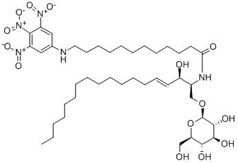 TRINITROPHENYLAMINOLAUROYL-*GLUCOCEREBRO SIDE Structural