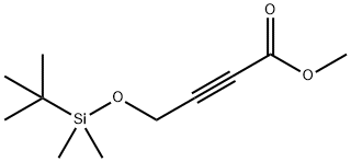 4-(TERT-BUTYL-DIMETHYL-SILANYLOXY)-BUT-2-YNOIC ACID METHYL ESTER Structural