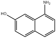 1-Amino-7-naphthol Structural