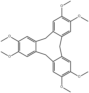 CYCLOTRIVERATRYLENE Structural