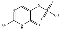 sulfuric acid mono-(2-amino-6-oxo-1,6-dihydro-pyrimidin-5-yl ester) Structural