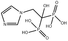 Zoledronic acid Structural