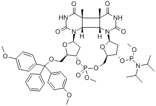 CIS,SYN-THYMIDINE DIMER METHYL PHOSPHORAMIDITE