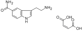 5-carboxamidotryptamine maleate salt Structural