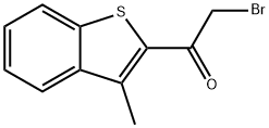 2-BROMO-1-(5-CHLORO-3-METHYLBENZO[B]THIOPHEN-2-YL)ETHAN-1-ONE Structural