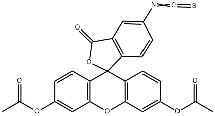 FLUORESCEIN-5-ISOTHIOCYANATE DIACETATE Structural