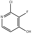 2-Chloro-3-fluoropyridin-4-ol Structural