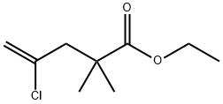 4-Pentenoic acid, 4-chloro-2,2-dimethyl- ethyl ester