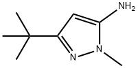 5-AMINO-3-TERT-BUTYL-1-METHYLPYRAZOLE Structural