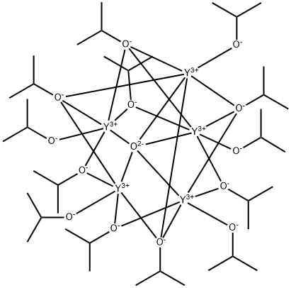 YTTRIUM ISOPROPOXIDE OXIDE Structural