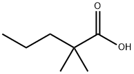 2,2-DIMETHYLVALERIC ACID Structural