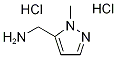 C-(2-Methyl-2H-pyrazol-3-yl)-methylaminedihydrochloride Structural