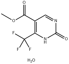 2-Hydroxy-4-(trifluoromethyl)pyrimidine-5-carboxylic acid methyl ester hydrate