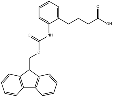 Fmoc-4-(2-aminophenyl)butanoic acid Structural
