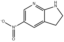 1H-PYRROLO[2,3-B]PYRIDINE, 2,3-DIHYDRO-5-NITRO- Structural