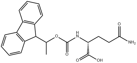 FMOC-GLN-OH Structural