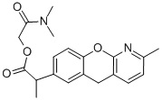 N,N-dimethylcarbamoylmethyl alpha,2-dimethyl-5H-1-benzopyrano(2,3-b)pyridine-7-acetate