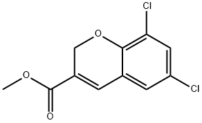 6,8-DICHLORO-2H-CHROMENE-3-CARBOXYLIC ACID METHYL ESTER