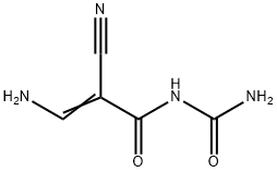 Urea,  (3-amino-2-cyanoacryloyl)-  (7CI,8CI) Structural