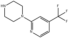 1-(4-Trifluoromethyl-pyridin-2-yl)-piperazine Structural