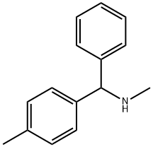 N-METHYL-N-[(4-METHYLPHENYL)(PHENYL)METHYL]AMINE Structural