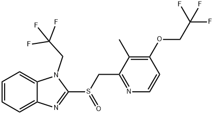 1H-BenziMidazole, 2-[[[3-Methyl-4-(2,2,2-trifluoroethoxy)-2-pyridinyl]Methyl]sulfinyl]-1-(2,2,2-trifluoroethyl)-