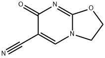 7-OXO-2,3-DIHYDRO-7H-[1,3]OXAZOLO[3,2-A]PYRIMIDINE-6-CARBONITRILE Structural