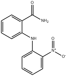 2-(2-NITRO-PHENYLAMINO)-BENZAMIDE Structural