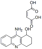 9-AMINO-1,2,3,4-TETRAHYDRO-ACRIDIN-1-OL, MALEATE Structural