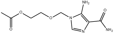 ACETIC ACID 2-(5-AMINO-4-CARBAMOYL-IMIDAZOL-1-YLMETHOXY)-ETHYL ESTER