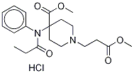 Remifentanil-13C6 Hydrochloride Structural