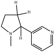 DL-Nicotine-d3 Structural