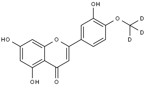 Diosmetin-d3 Structural