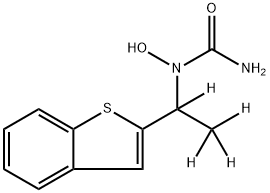 Zileuton-d4 (Major) Structural