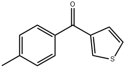 3-(4-METHYLBENZOYL)THIOPHENE Structural