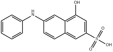 7-Anilino-1-naphthol-3-sulfonic acid Structural