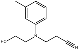 N-(2-CYANOETHYL)-N-(2-HYDROXYETHYL)-M-TOLUIDINE Structural