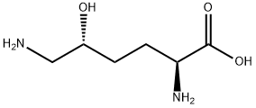 erythro-5-hydroxy-L-lysine  Structural