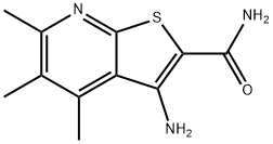 3-Amino-4,5,6-trimethylthieno[2,3-b]pyridine-2-carboxamide