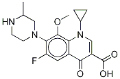 Gatifloxacin-d4 Structural