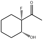 Ethanone, 1-(1-fluoro-2-hydroxycyclohexyl)-, trans- (9CI) Structural