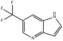 6-(Trifluoromethyl)-1H-pyrrolo[3,2-b]pyridine  Structural