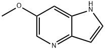 6-Methoxy-1H-pyrrolo[3,2-b]pyridine Structural