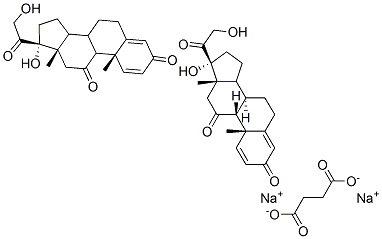 prednisone sodium succinate Structural