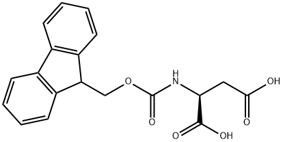 Fmoc-L-aspartic acid Structural