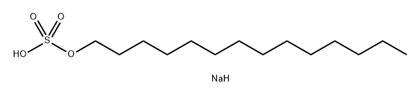 SODIUM TETRADECYL SULFATE Structural