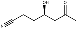 Heptanenitrile, 4-hydroxy-6-oxo-, (R)- (9CI) Structural
