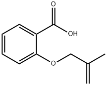 2-[(2-methyl-2-propenyl)oxy]benzoic acid Structural